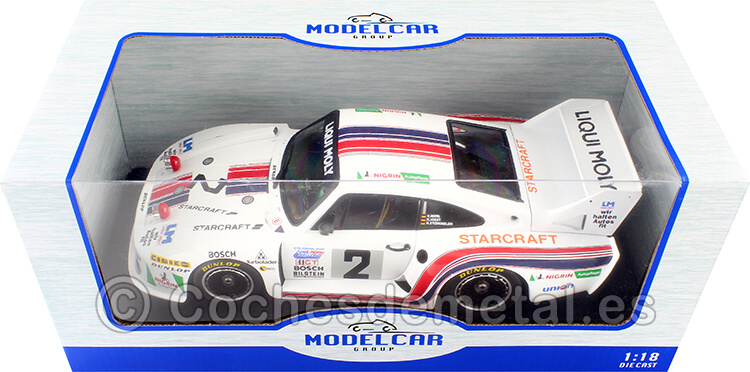 1980 Porsche 935 J Nº2 Joest/Stommelen/Merl Ganador 24h Daytona 1:18 MC Group 18803R