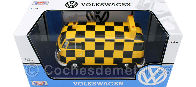 1967 Volkswagen Type 2 T1 Delivery Van Airport 1:24 Motor Max 79572