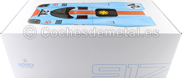 1970 Porsche 917K Nº24 Siffert/Redman Ganador 1000 Km Spa 1:12 Norev 127508