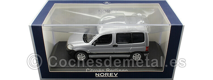 2004 Citroen Berlingo Gris Aluminio 1:43 Norev 155712