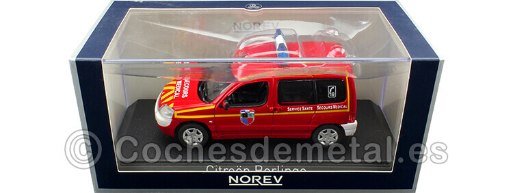 2004 Citroen Berlingo Brigada Médica Cuerpo de Bomberos 1:43 Norev 155722