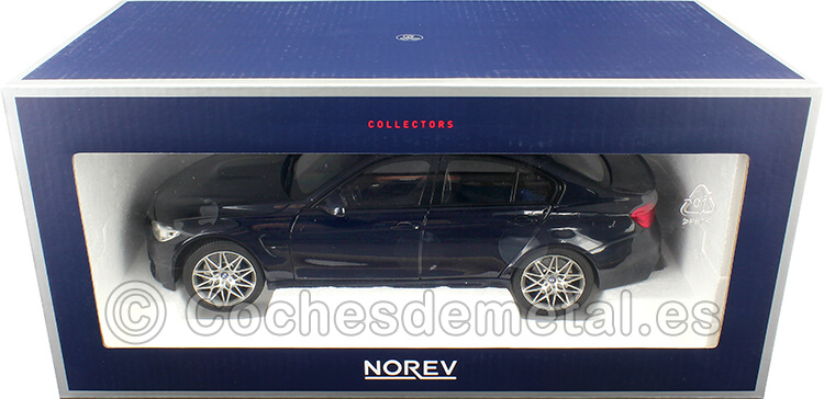 2017 BMW M3 Competition Azul Metalizado 1:18 Norev HQ 183236