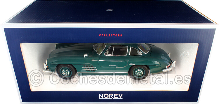 Norev 1954 300 SL Green 1/18 Diecast Model Car 183851