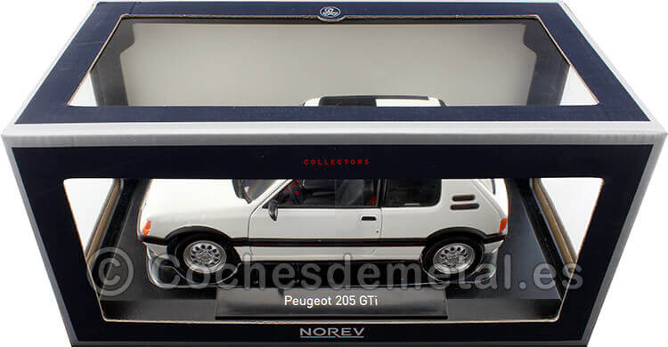 1988 Peugeot 205 GTI 1.6 Blanco 1:18 Norev 184849