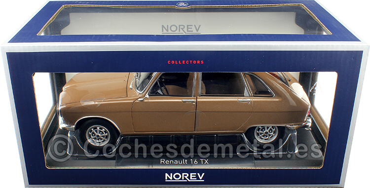 1974 Renault 16 R16 TX Beige Metalizado 1:18 Norev 185364