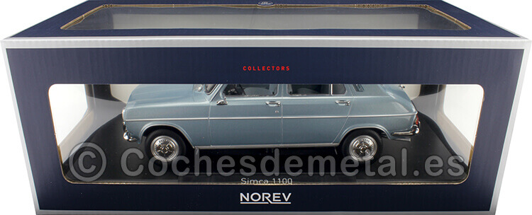 NOREV 185751 Scale 1/18  SIMCA 1100 GLS 1968 ESTORIL BLUE