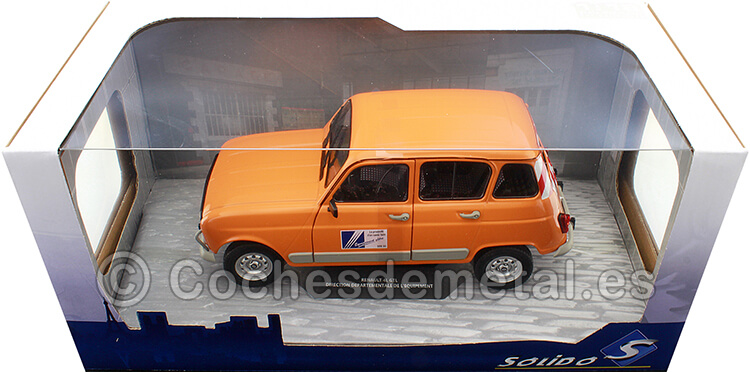 1978 Renault 4L GTL DDE Naranja 1:18 Solido S1800110