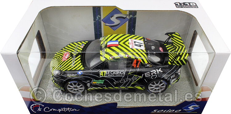 2022 Alpine A110 Rally Nº47 Delecour/Guigonnet Rallye Monte Carlo 1:18 Solido S1801618