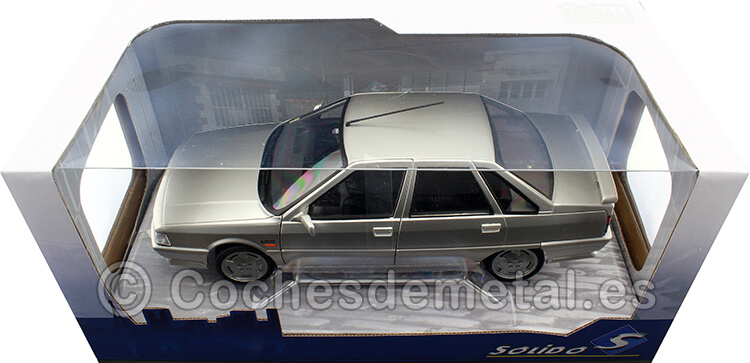 1988 Renault 21 R21 MK2 Turbo Gris 1:18 Solido S1807701