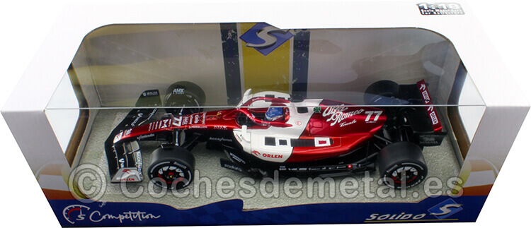2022 Alfa Romeo C42 Nº77 Valtteri Bottas GP F1 Imola 1:18 Solido S1810201