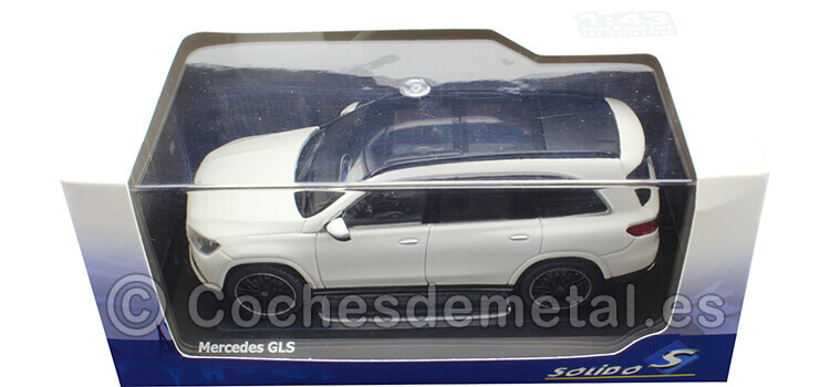 2019 Mercedes-Benz Clase GLS AMG (X167) Blanco Perlado 1:43 Solido S4303903