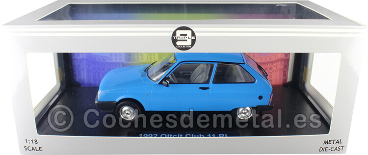 1992 Oltcit Club 11 RL (Citroen Axel) Azul 1:18 Triple-9 1800333