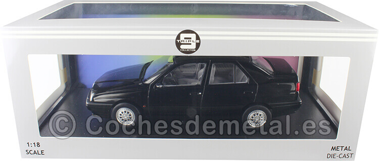 1996 Alfa Romeo 155 Negro 1:18 Triple-9 1800381