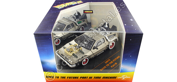 1990 DeLorean DMC 12 Regreso al Futuro III 1:43 Vitesse 24013